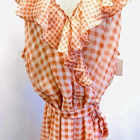 NWT LAUREN CONRAD Women Sleeveless Pullover V-Neck Lined Dress Plus Size 3X - Picture 5 of 15